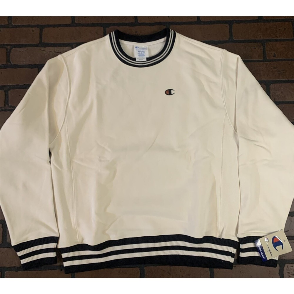 CHAMPION Cream Crew Neck ~BRAND‎ NEW~ S M